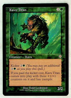 Kavu Titan - Invasion Edition - Magic The Gathering Card - Image 1