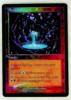 Ancient Spring - Foil - Invasion Edition - Magic The Gathering Card - Image 1