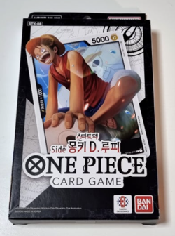 ONE PIECE TCG Card Game Start Deck Side Monkey D. Luffy STK-08 Korean Ver. - Image 1