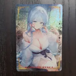 Goddess Story Hot Spring KAMISATO AYAKA Sexy Waifu Genshin Impact TCG Card C454 - Image 1