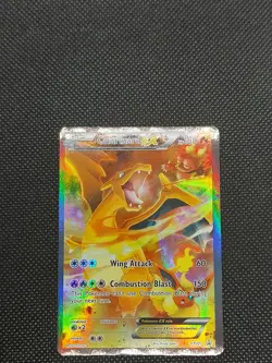Pokemon Trading Card Game Venusaur EX & Charizard Ex XY123 121 Black Star - Image 2