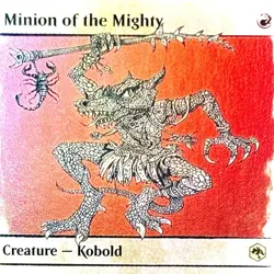 Minion of the Mighty (Showcase) - Foil - MTG - AFR - 320 - RARE ~ NM - Image 1