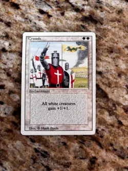 MTG Crusade Revised Edition Regular Rare - Image 1