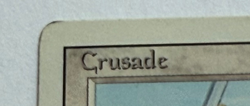 MTG Crusade Revised Edition Regular Rare - Image 1