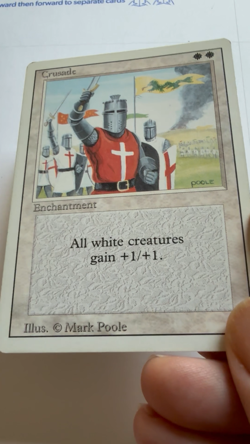 MTG Crusade Revised Edition Regular Rare - Image 2