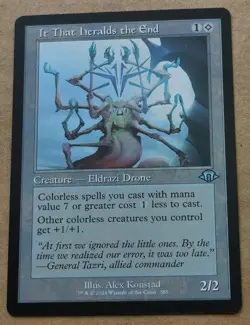 It That Heralds the End Retro Frame Modern Horizons 3 Magic Gathering MTG MH3 - Image 1
