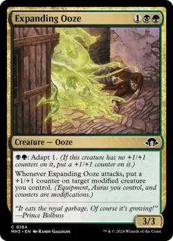 🧙Expanding Ooze C 0184 FOIL MH3 Modern Horizons 3 MTG - Image 1