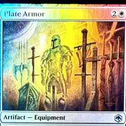 Plate Armor - Foil - MTG - AFR - 032/281 - UNCOMMON ~ NM - Image 1