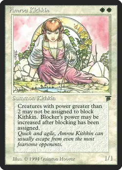 MTG - Amrou Kithkin - Legends - X1 - (NM) - - Image 1