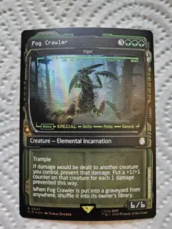 Fog Crawler Showcase Foil MTG Fallout PIP 347 NM Unplayed - Image 1