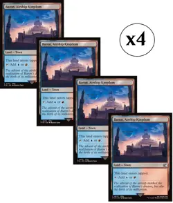4x - Baron, Airship Kingdom - x4 (playset) - Final Fantasy - C NM MTG - Image 1