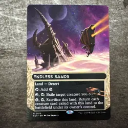 Endless Sands (Rare Borderless) #15 EOE Stellar Sights MTG NM - Image 1