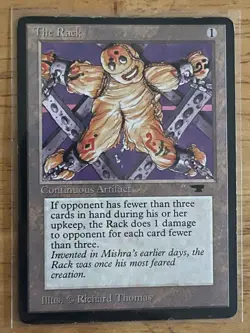 MTG: The Rack: Antiquities: Regular: Lightly Played - Image 1