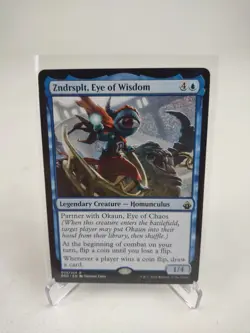 Zndrsplt, Eye of Wisdom - Battlebond (BBD) MTG Magic the Gathering - NM+ - Image 1