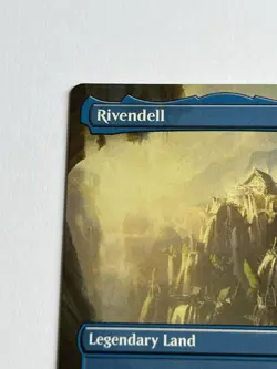 Rivendell 344 MTG Lord of the Rings 2023 Mint - 9.0 + Borderless Non Foil Rare - Image 5
