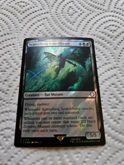 Screeching Scorchbeast Surge Foil MTG Fallout PIP 577 NM Unplayed - Image 2