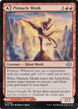 MTG Pinnacle Monk - 246 / English / Near Mint Magic Card - Image 1