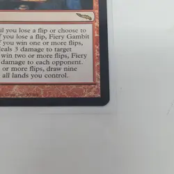 MTG Fiery Gambit Mirrodin 90/306 Regular Rare - NM - Image 4