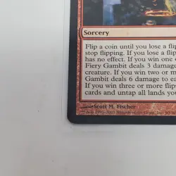 MTG Fiery Gambit Mirrodin 90/306 Regular Rare - NM - Image 5