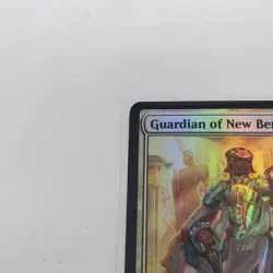 Guardian of the New Benalia 019/281 Dominaria United Promo Pack MTG - NM Foil - Image 2