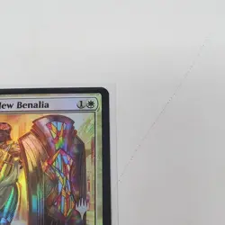 Guardian of the New Benalia 019/281 Dominaria United Promo Pack MTG - NM Foil - Image 3