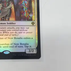 Guardian of the New Benalia 019/281 Dominaria United Promo Pack MTG - NM Foil - Image 4