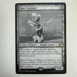 MTG Modern Horizons 2 Esper Sentinel NONFOIL Showcase NM - Image 1