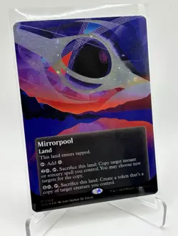 Mirrorpool GALAXY FOIL POSTER MTG Edge of Eternities Stellar Sights EOS NM 0162 - Image 1
