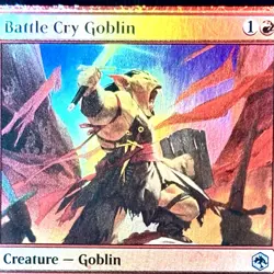 Battle Cry Goblin - Foil - MTG - AFR - 132/281 - UNCOMMON ~ NM - Image 1