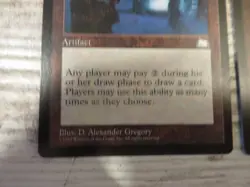 2x Well of Knowledge - Weatherlight - NM/EX - 1x English 1x German - OOP MTG - Image 2