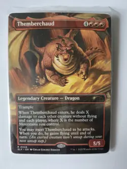 Themberchaud MTG D&D Promo - Near Mint Non Foil Sealed Pack - Image 1