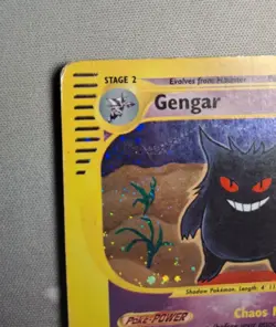 Pokemon Card- Gengar-Expedition-Holo-13/165-Rare-NoCrystal-ENG-Played - Image 3