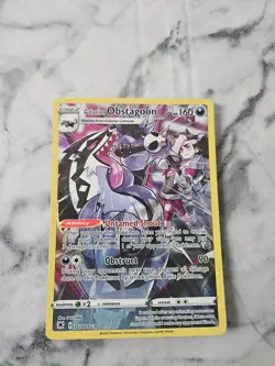 Pokemon Astral Radiance Galarian Obstagoon Trainer Gallery TG10/TG30 - Image 1