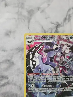 Pokemon Astral Radiance Galarian Obstagoon Trainer Gallery TG10/TG30 - Image 3