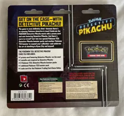 POKEMON DETECTIVE PIKACHU CASE FILE, new and sealed, from 2019 - Image 2