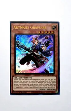 YuGiOh! Duelist's Advance - 7 Cards Artmage Deck Set 1st Edition - Image 2