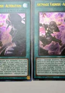 YuGiOh! Duelist's Advance - 7 Cards Artmage Deck Set 1st Edition - Image 3