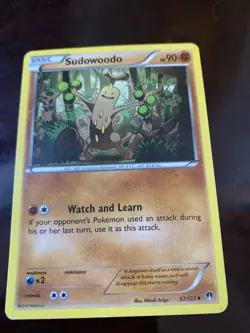 Sudowoodo 67/122 Breakpoint Regular POKEMON TCG CARD - Image 1