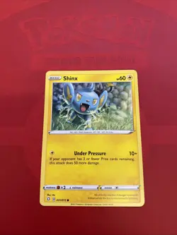 Shinx 060/192 Swsh02: Rebel Clash Regular POKEMON TCG CARD - Image 1