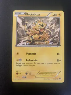 Pokemon Card Electabuzz Colpi Furiosi 29/111 Ita Italiano - Image 1