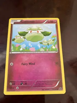 Cottonee 70/124 Fates Collide Regular Pokemon TCG card - Image 1