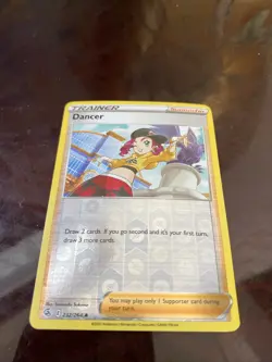 Dancer 232/264 Swsh08: Fusion Strike Reverse Holo Pokemon TCG card - Image 1