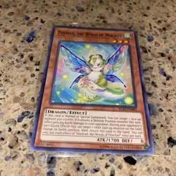 Yugioh! Feedran, the Winds of Mischief - 1st Edition CARD TCG - Image 2