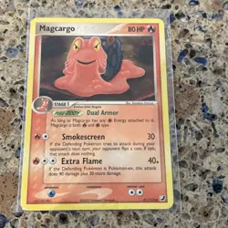 Pokemon TCG Magcargo EX Unseen Forces 41/115 Regular Uncommon CARD - Image 1