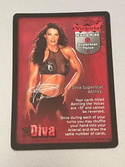 Victoria Superstar Card - WWF/WWE Raw Deal - Image 1