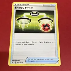 Energy Switch 162/202 Sword & Shield Pokemon TCG Trainer Card - Image 1