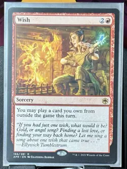 Wish - Reg - MTG - AFR - 166/281 - RARE ~ NM - Image 2