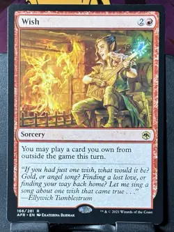 Wish - Reg - MTG - AFR - 166/281 - RARE ~ NM - Image 3