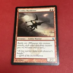 Goblin Wardriver Mirrodin Besieged (64/155) MtG Regular - Image 1