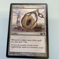 Kraken's Eye Non-Foil Uncommon Artifact 211/249 MTG Core Set 2012 - Image 1
